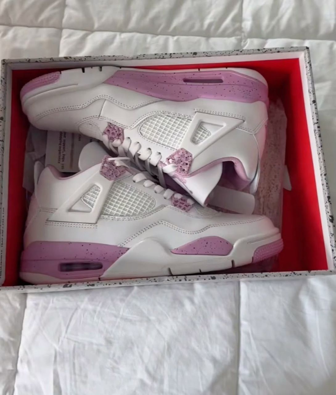 JORDAN 04 ROSE