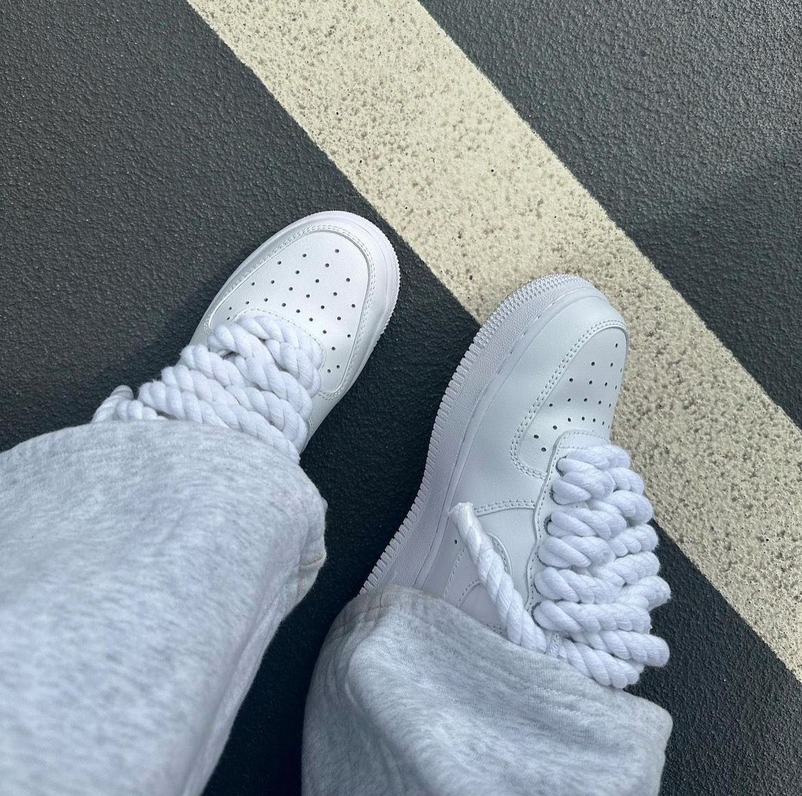 AIR FORCE DOUBLE LACETS
